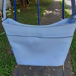 MICHEAL KORS LG MESSENGER BAG LEATHER